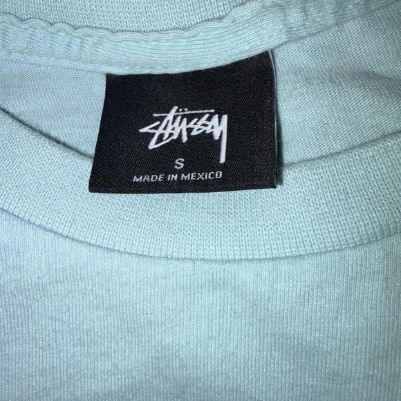 STUSSY Long Sleeve Crew Neck Tshirt Grunge Skate 90s Y2k Indie Urban | Size S - Picture 2 of 13